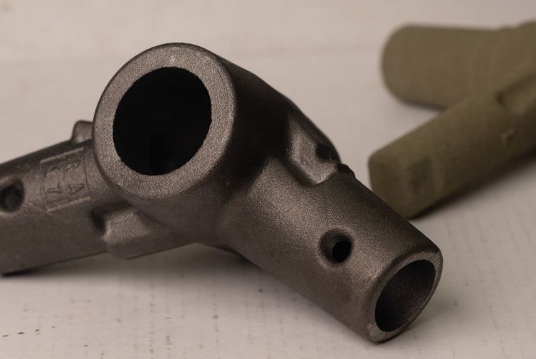 example of product casted with Green Diamond Performance Materials